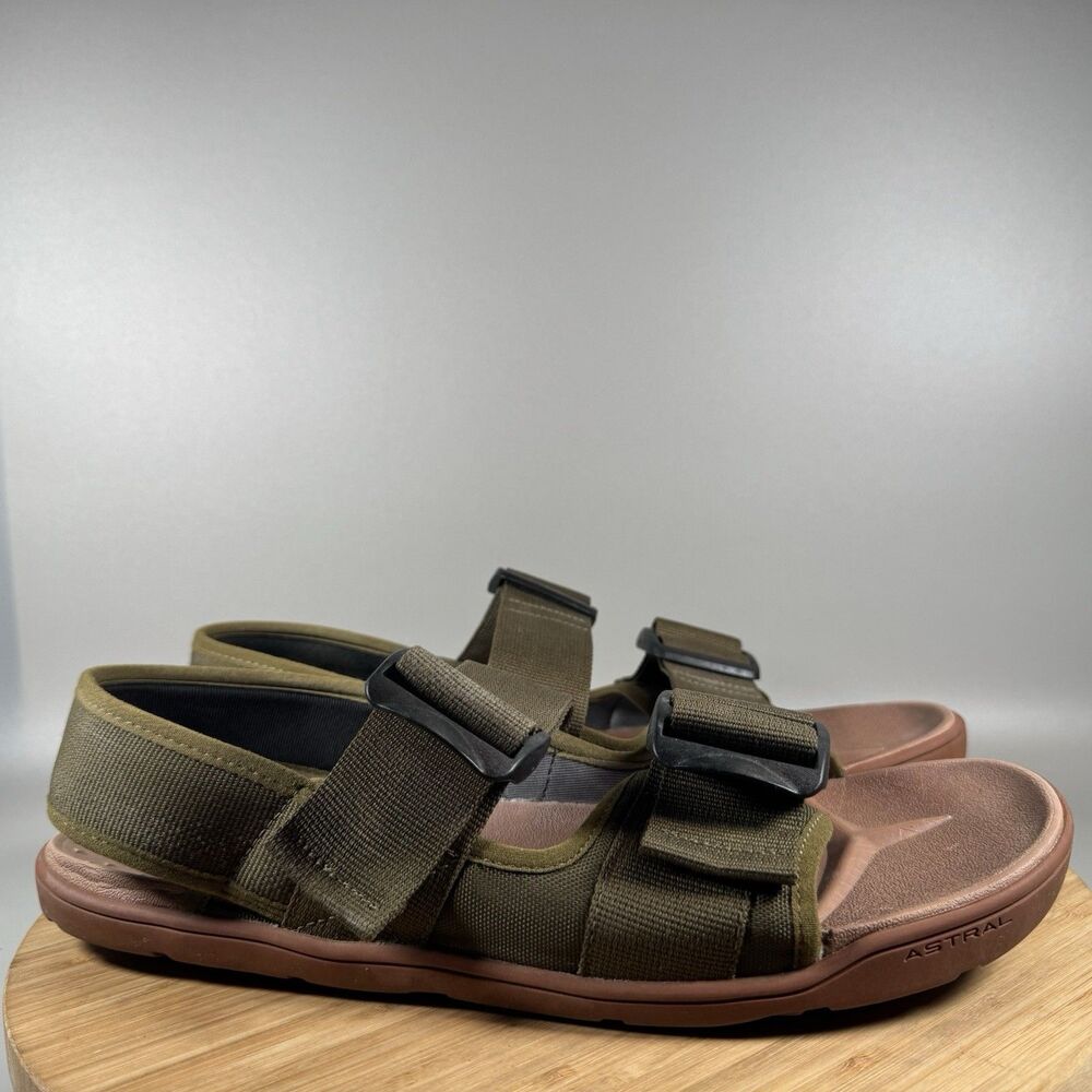 S Astral Men's Webber Green Adjustable Outdoor Active Water Sandals‎ Size 12